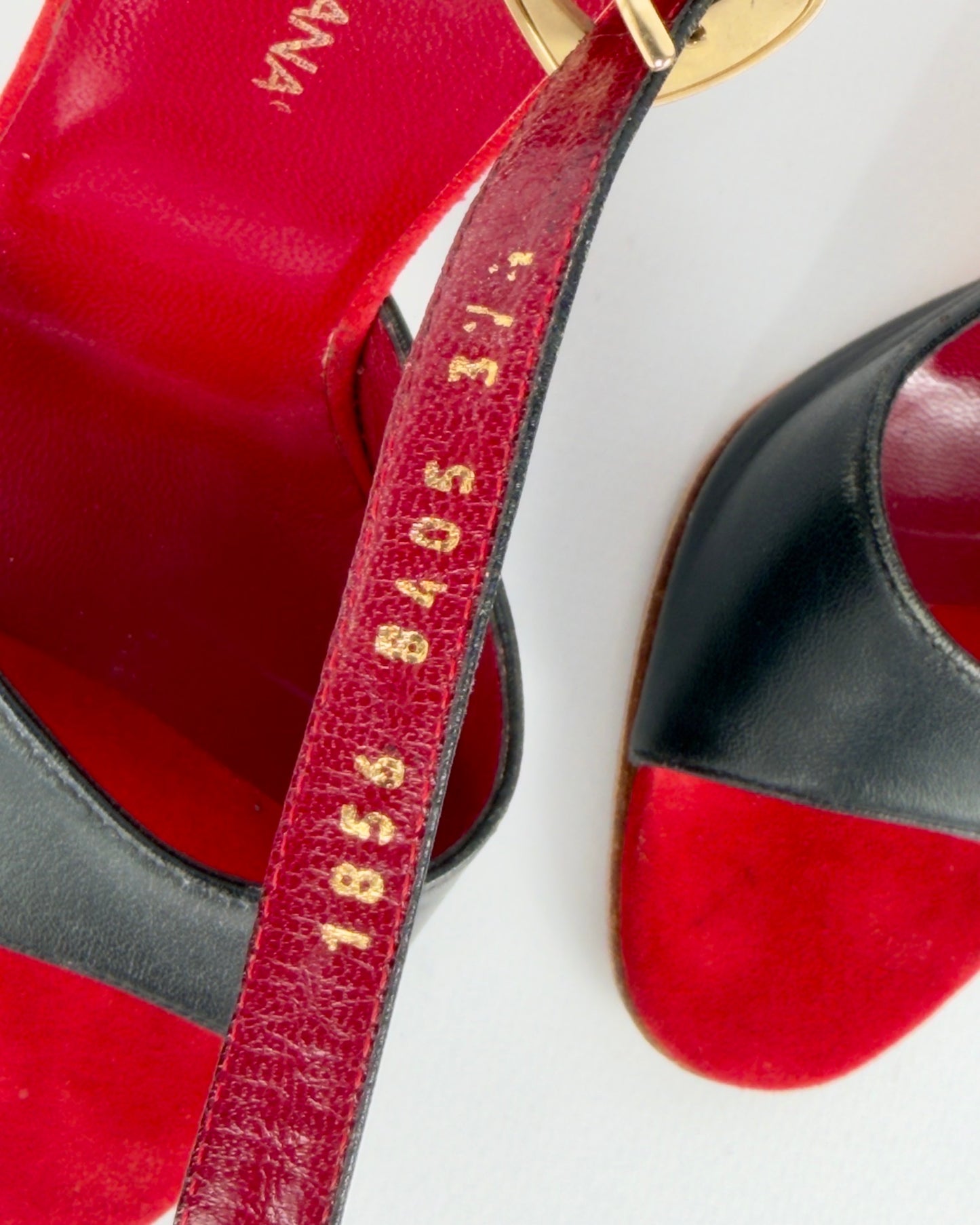Dolce & Gabbana c.2004 Vintage Spur Heels — 37.5/38