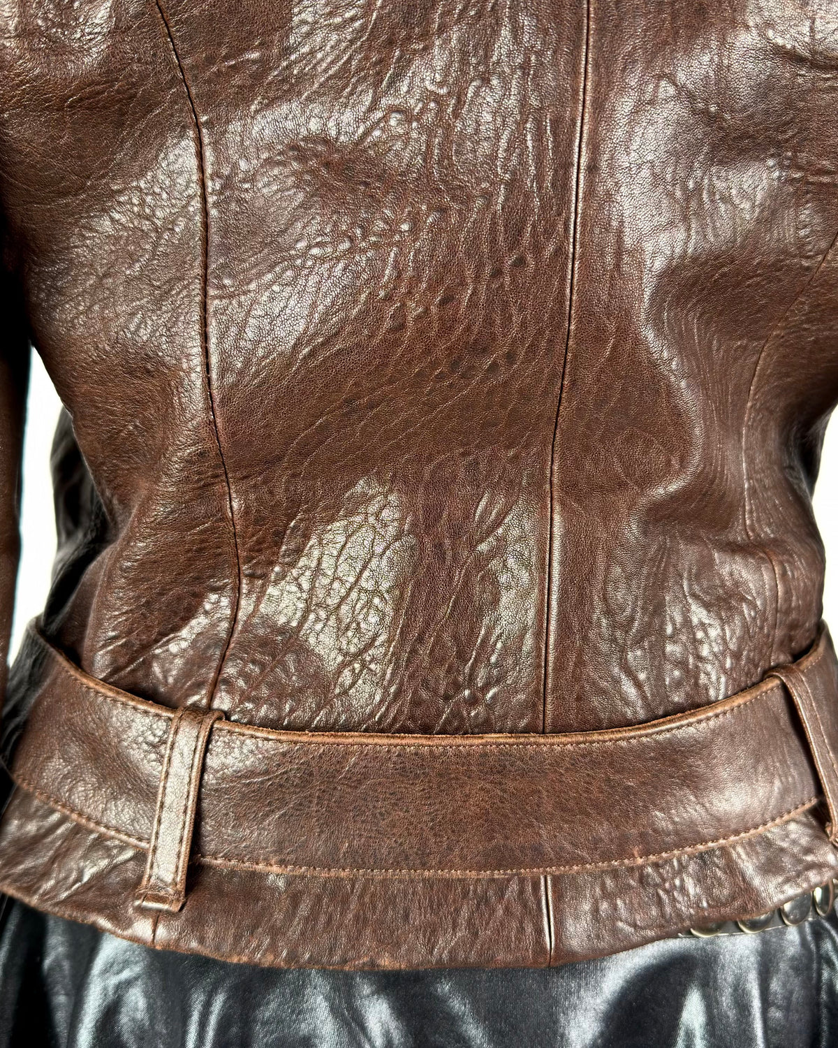 Vintage Pony Hair & Fur Leather Jacket — XS/M