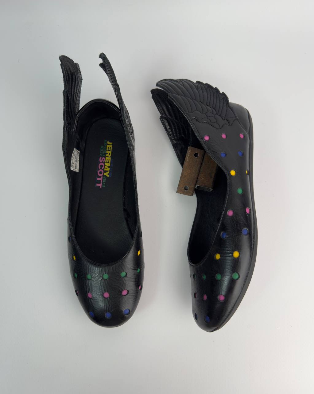 Adidas Jeremy Scott 2011 Wing Polka Dot Ballet Flats — 37/38