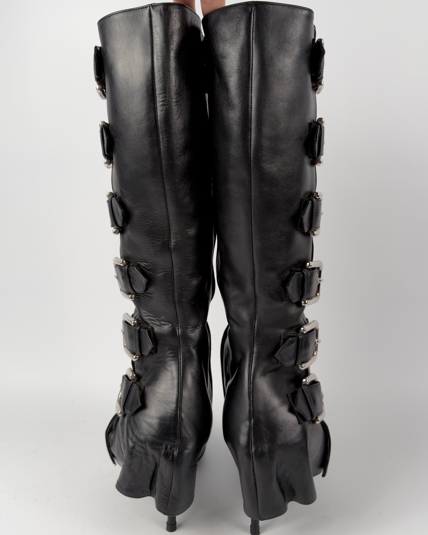Dolce & Gabbana 2003 Buckle Heels — 36