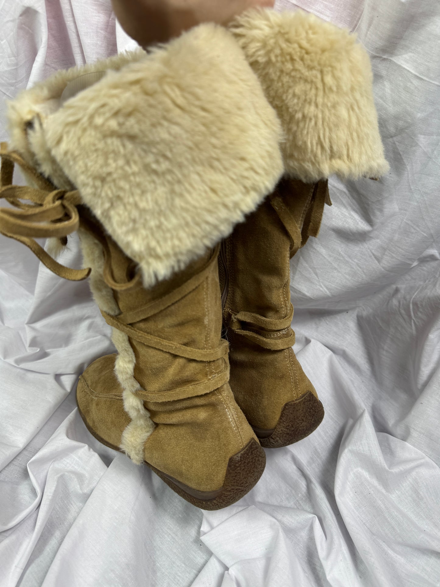 Vintage Moto Boots 38