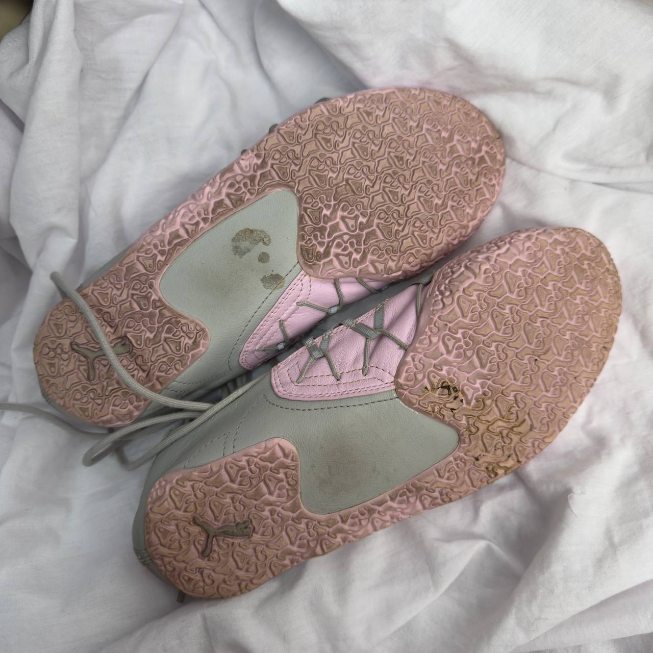 Puma Vintage Lace Up Ballet Flats — 39/39.5