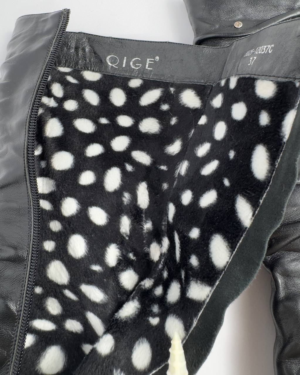 Vintage Italian Leather Boots — 37/38