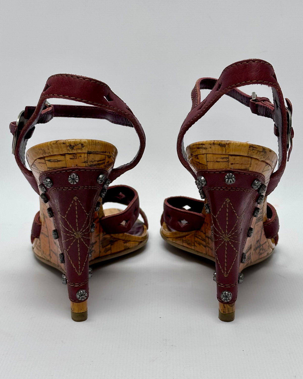 Christian Dior by John Galliano S/S 2006 Gaucho Wedge Heels — 38/39