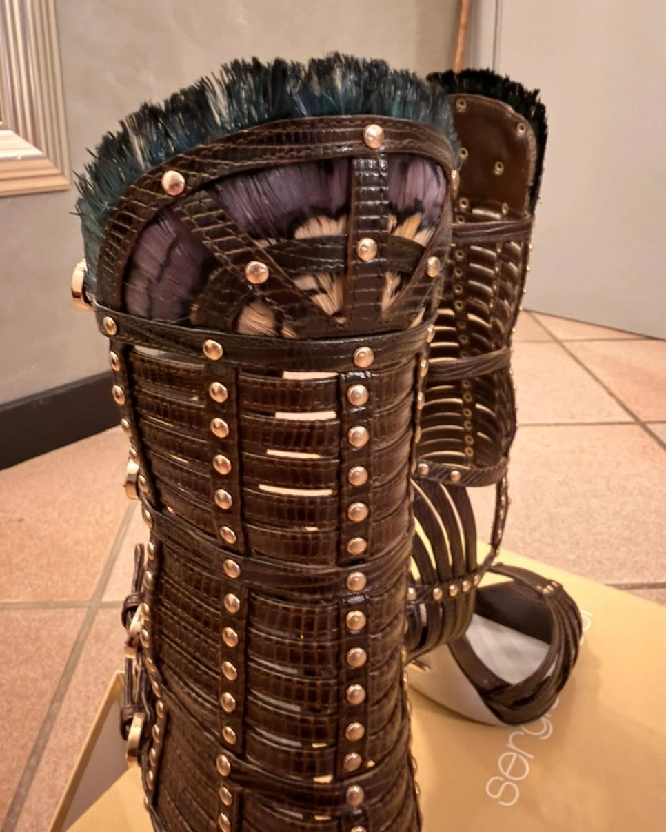 Sergio Rossi 2010 Gladiator Heels — 36