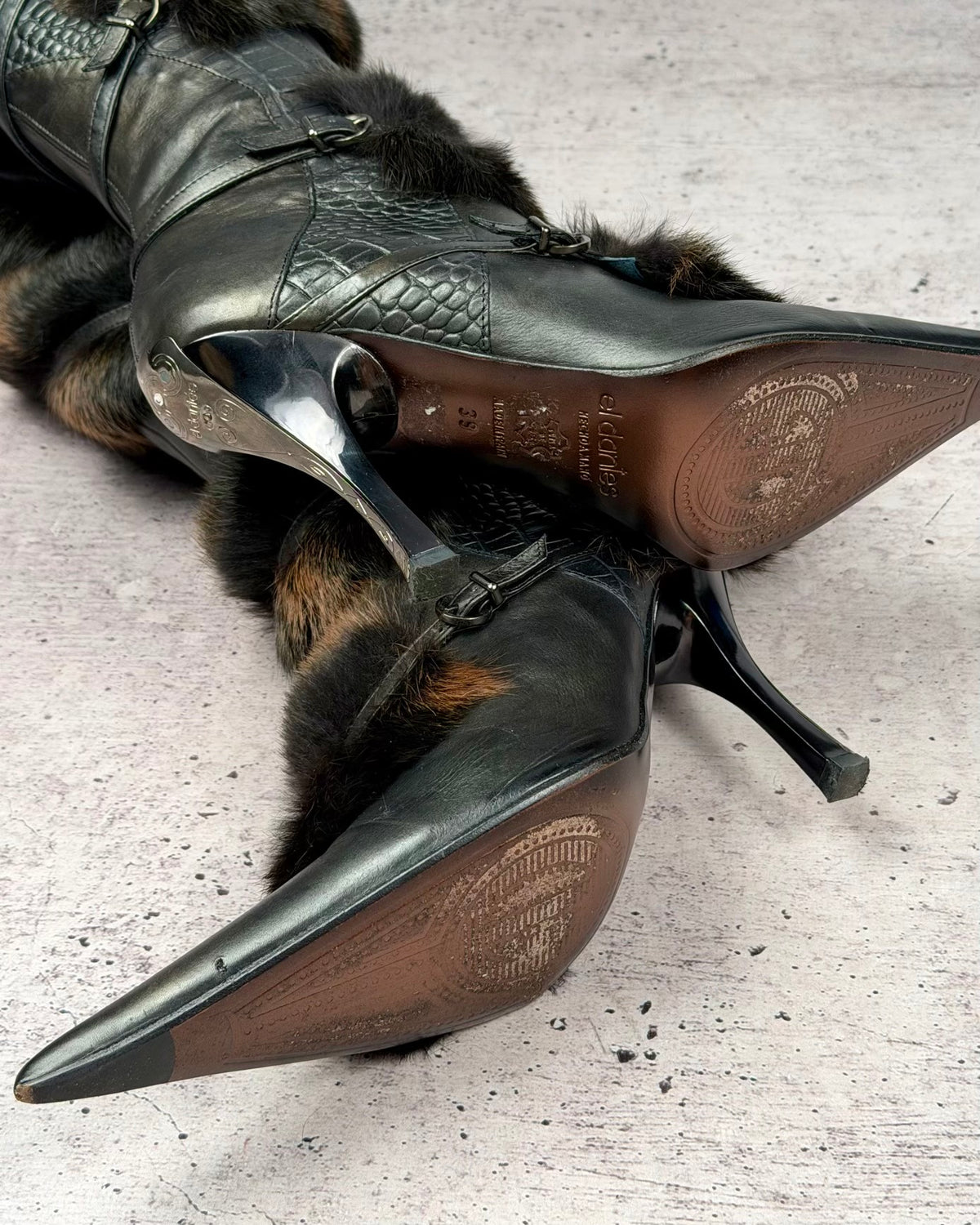 El Dante’s Couture Vintage Boots — 38/39