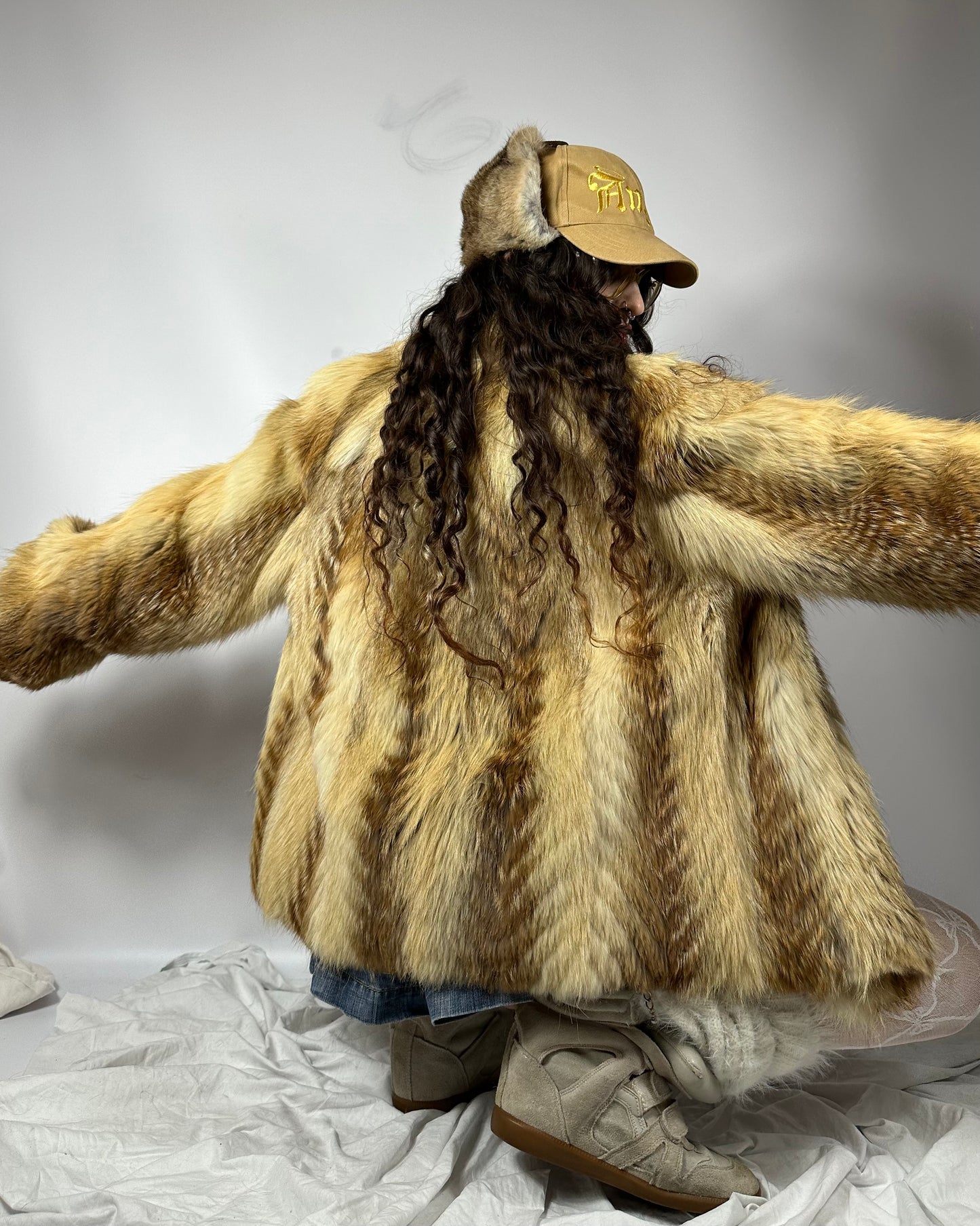 Vintage Fox Fur Coat