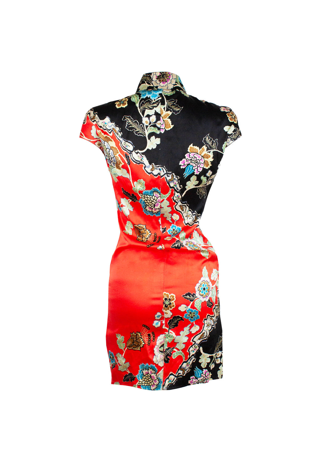 Roberto Cavalli S/S 2003 Midi Silk Dress