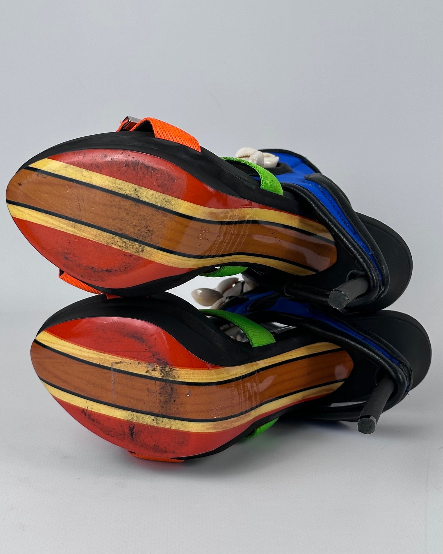 Dsquared Spring 2016 “Surfer’s Paradise” Seashell Heels — 38