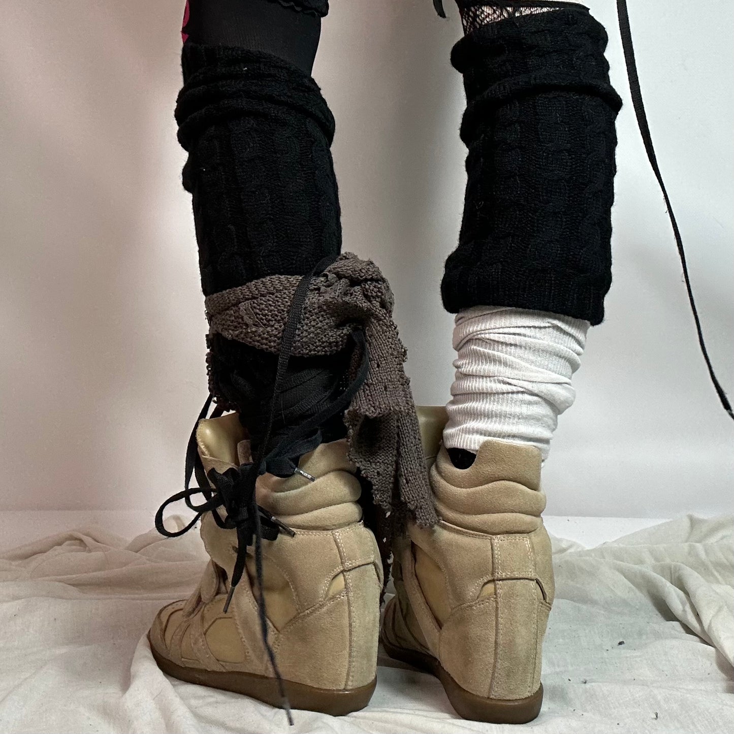 Luciano Carvari Wedge Sneakers