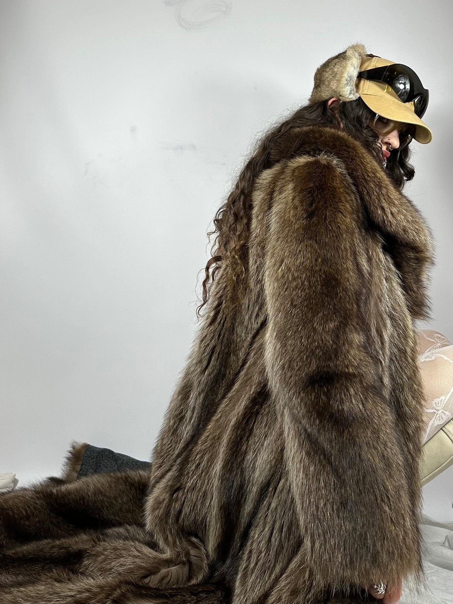 Vintage Maxi Fur Coat