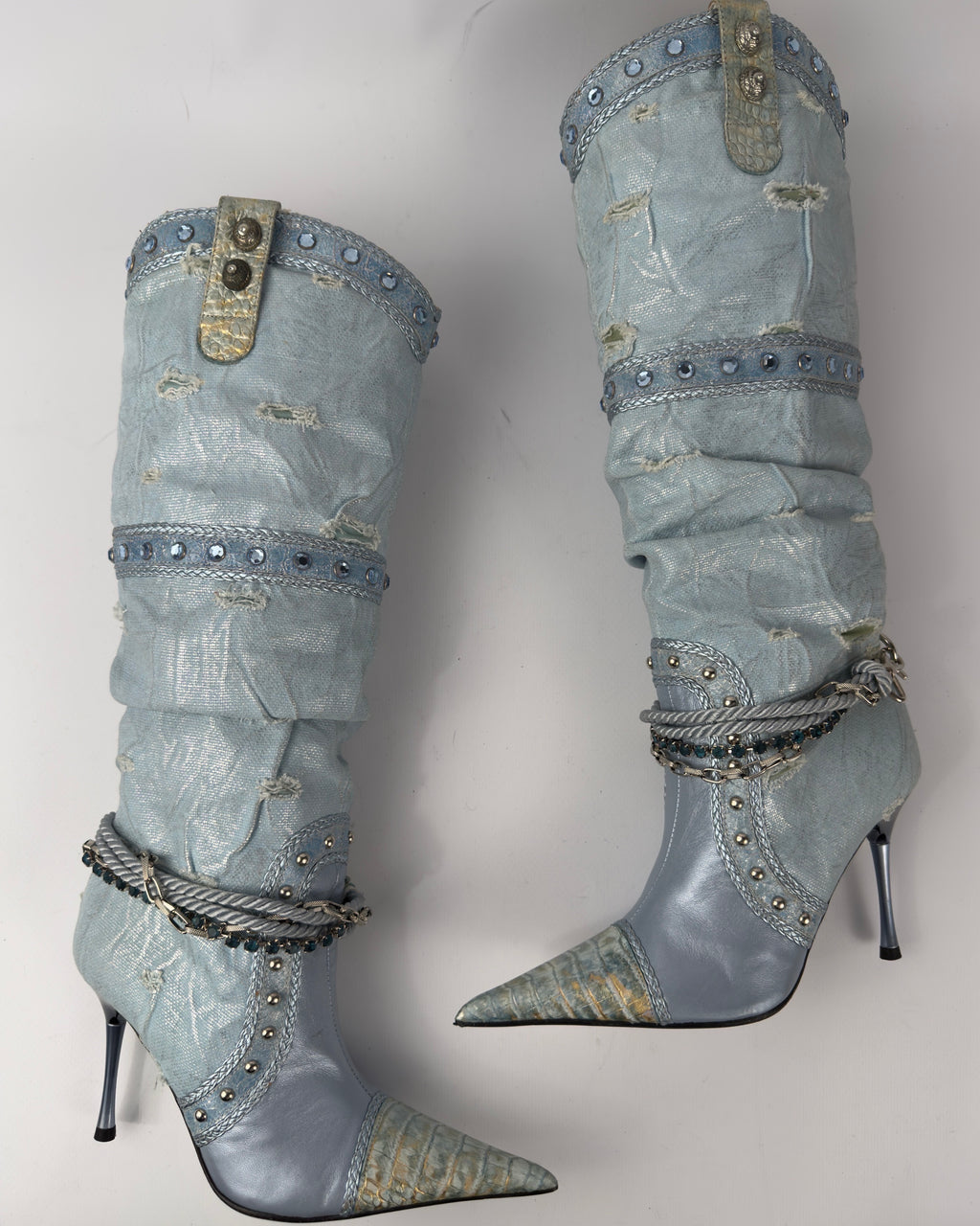 El Dante’s Couture Vintage Cowboy Boots — 36