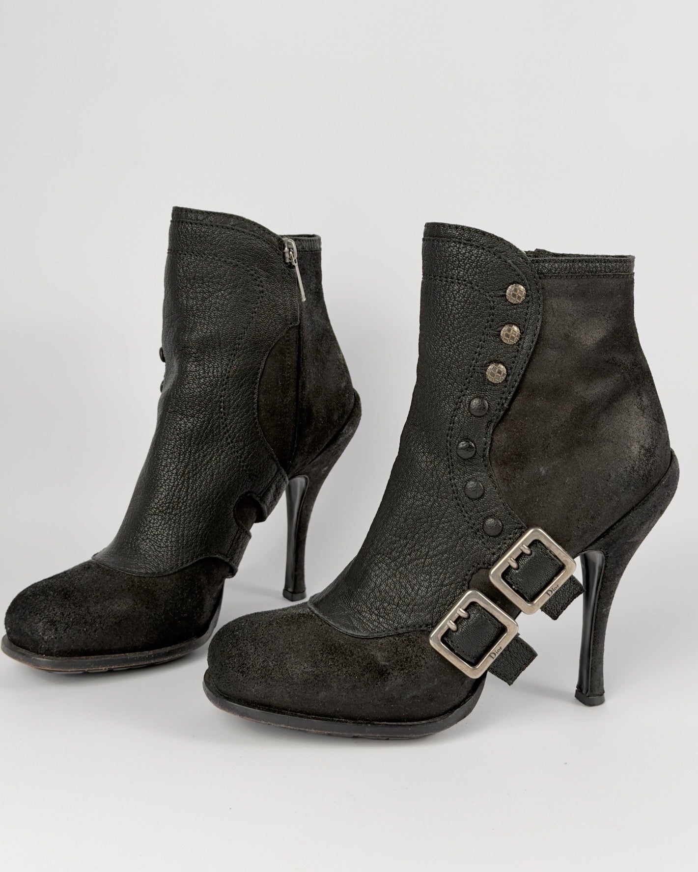 Christian Dior by Galliano SS2010 Leather Ankle Boots — 40/40.5