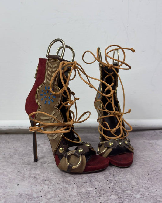 Dsquared2 Gladiator Heels 38/38.5