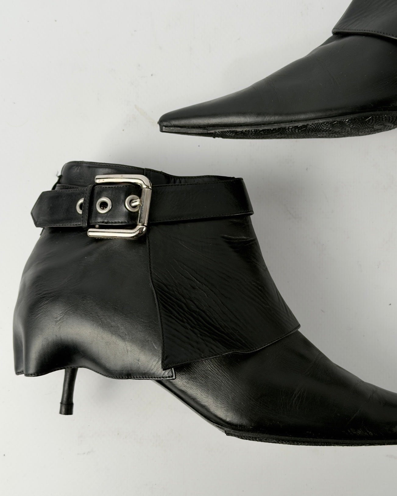 Dolce & Gabbana 2003 Buckle Boots — 37