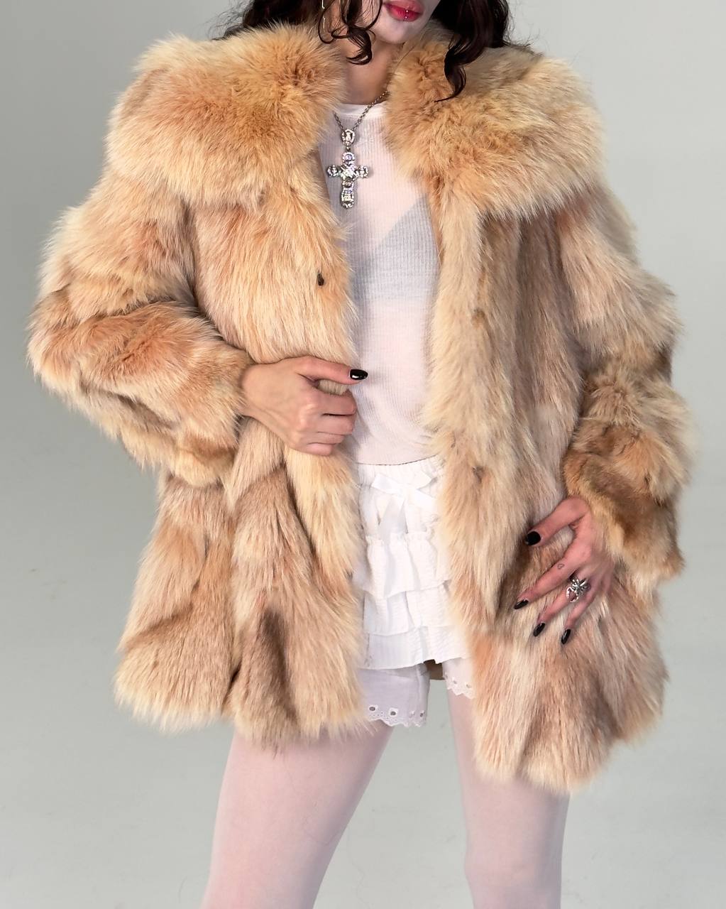 Vintage Fox Fur Coat