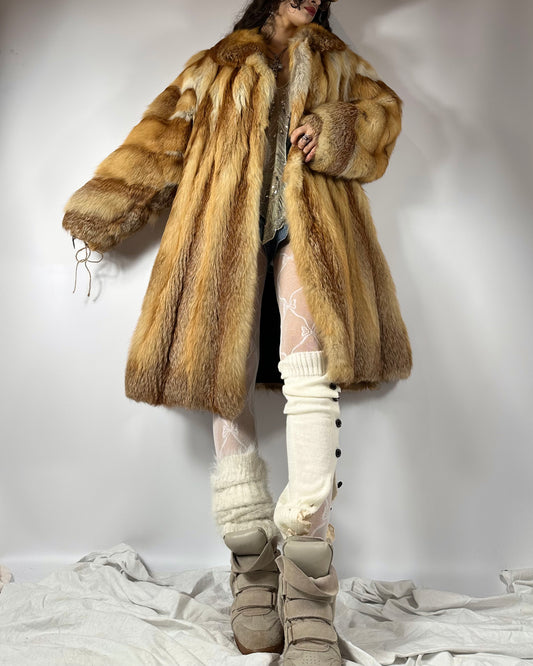 Vintage Fox Fur Coat