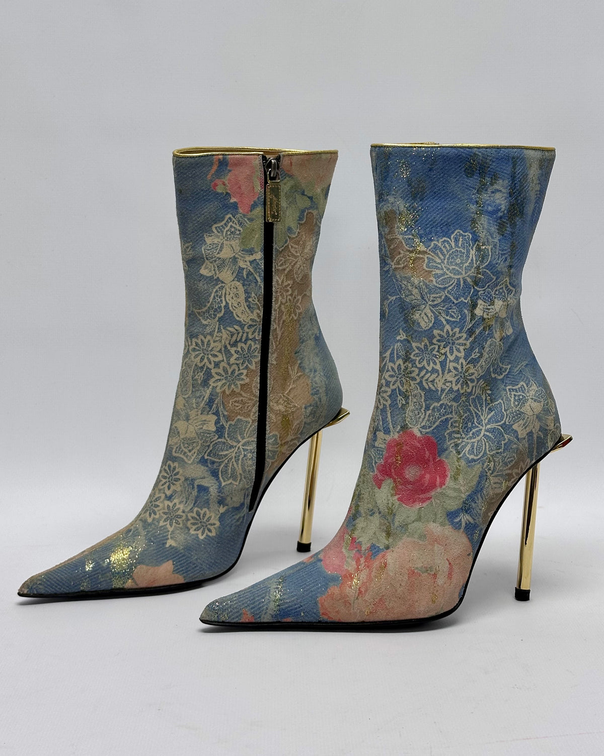 Hamlet Couture Vintage Suede Boots — 38