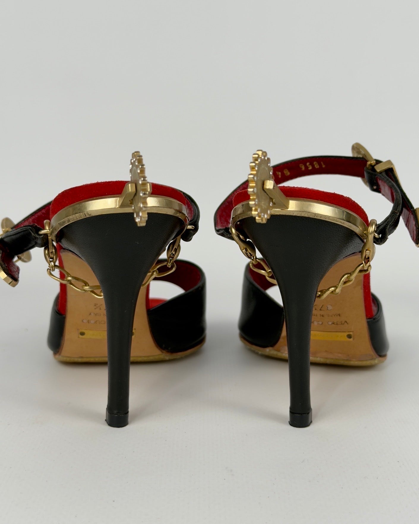 Dolce & Gabbana c.2004 Vintage Spur Heels — 37.5/38