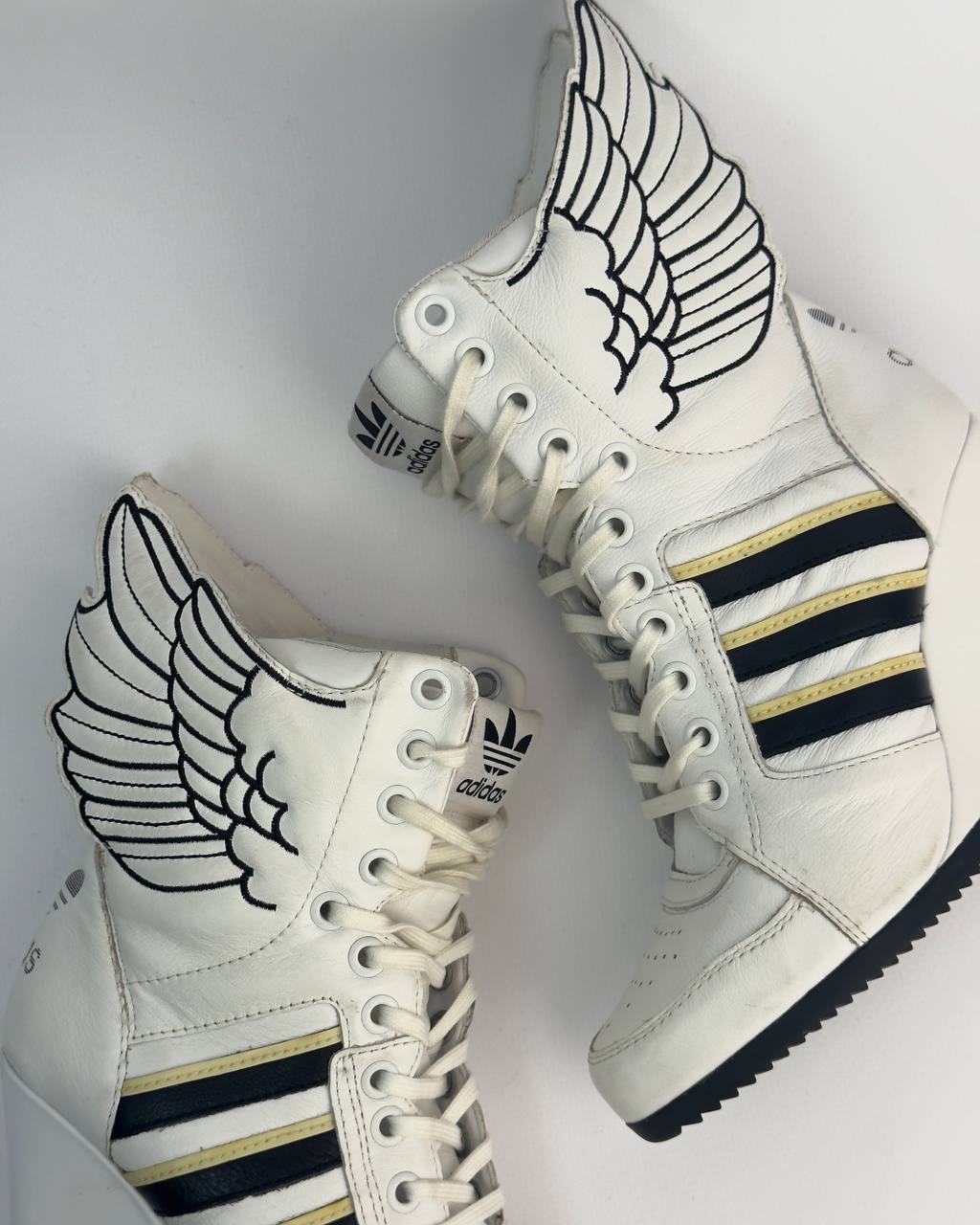 Adidas x Jeremy Scott Wing Wedge Boots — 36.5/37 US6