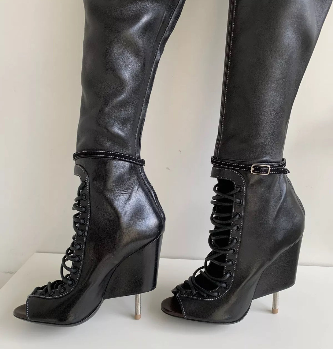 Givenchy S/S 2015 Runway Over The Knee Nunka Boots 38/39