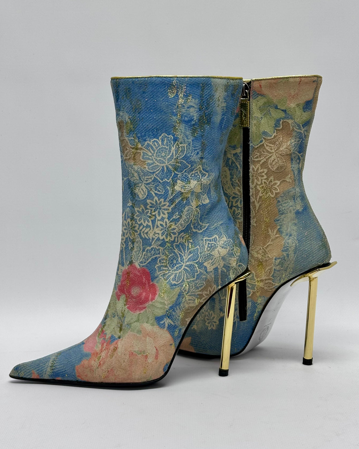 Hamlet Couture Vintage Suede Boots — 38