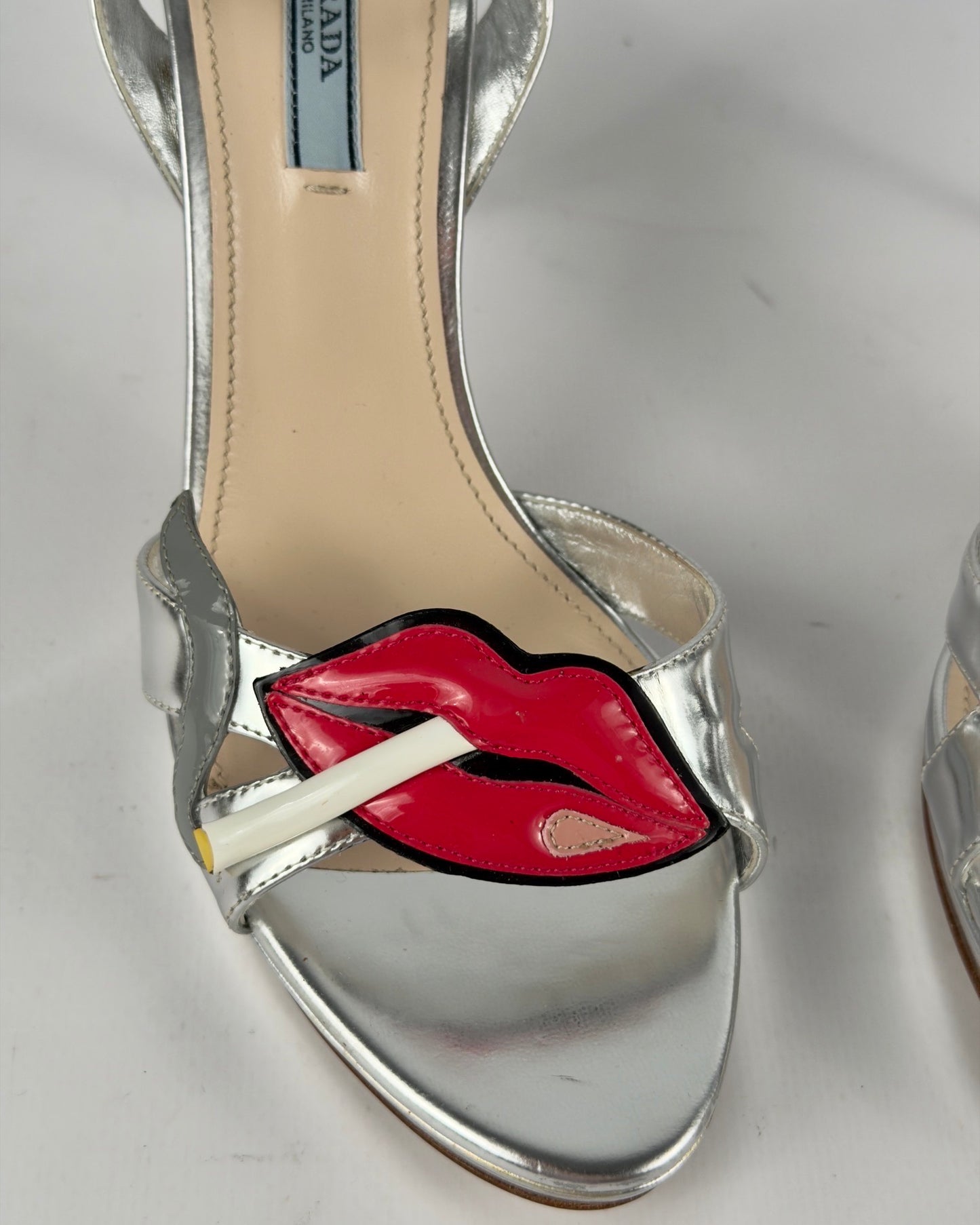 Prada SS12 Smoking Lips Heels — 40.5