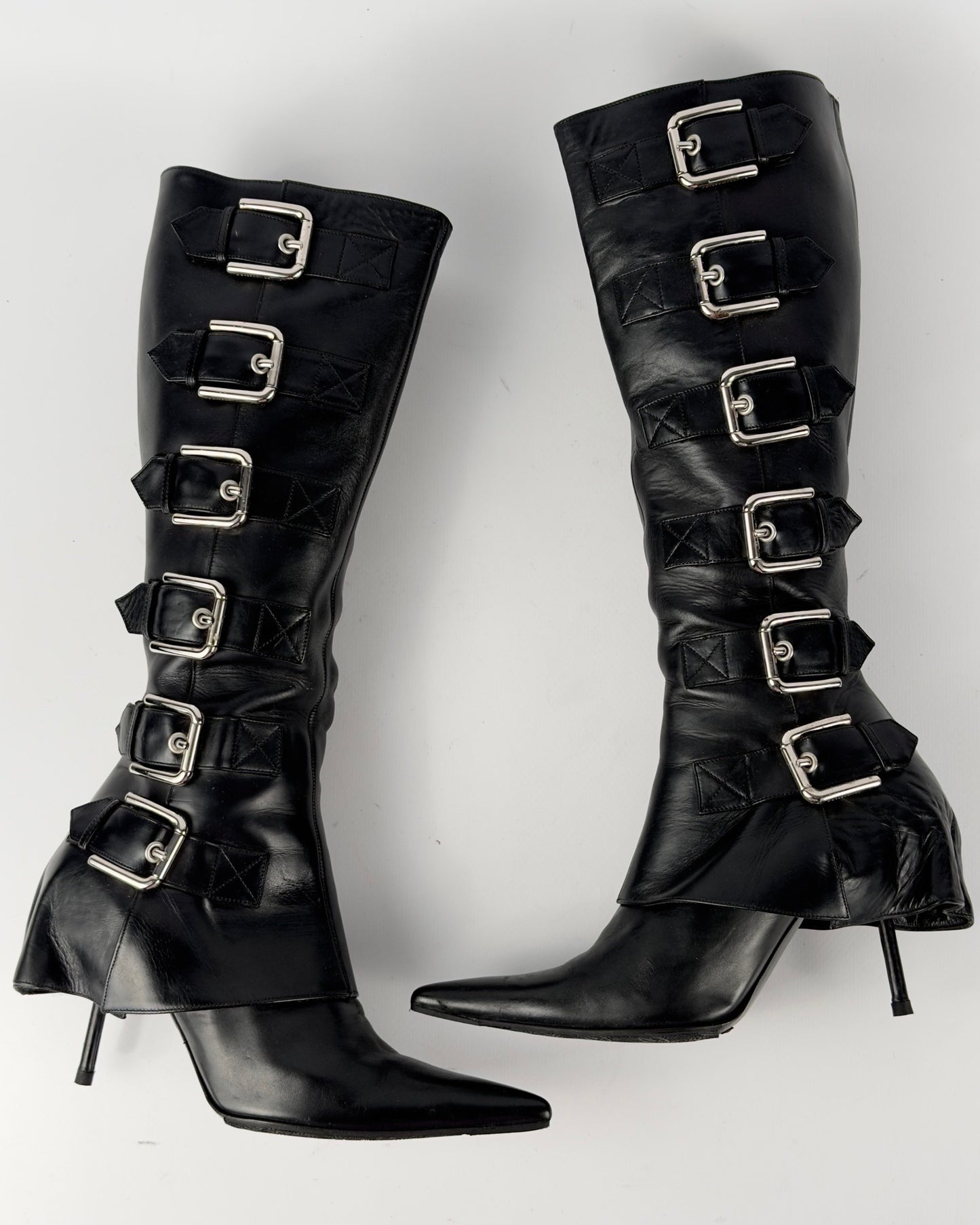Dolce & Gabbana 2003 Buckle Heels — 36