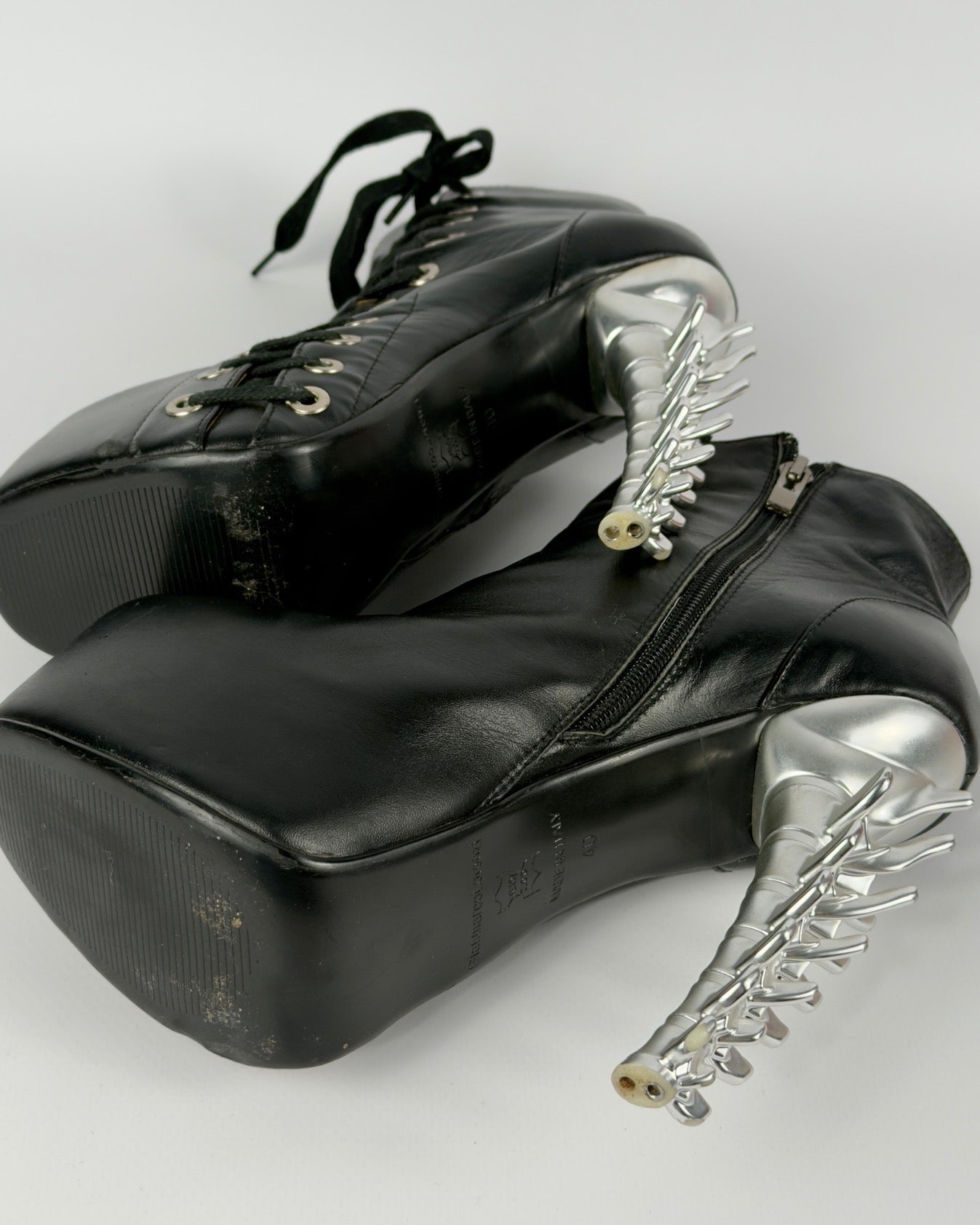 Gianmarco Lorenzi Spine Heel Boots — 40
