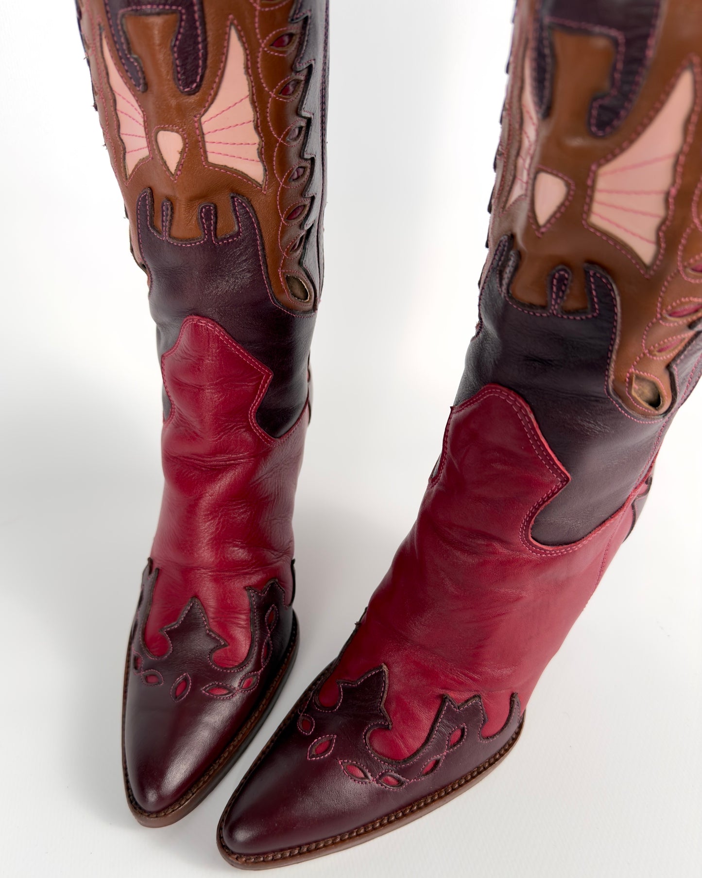 D&G SS 04 Cowboy Boots — 37