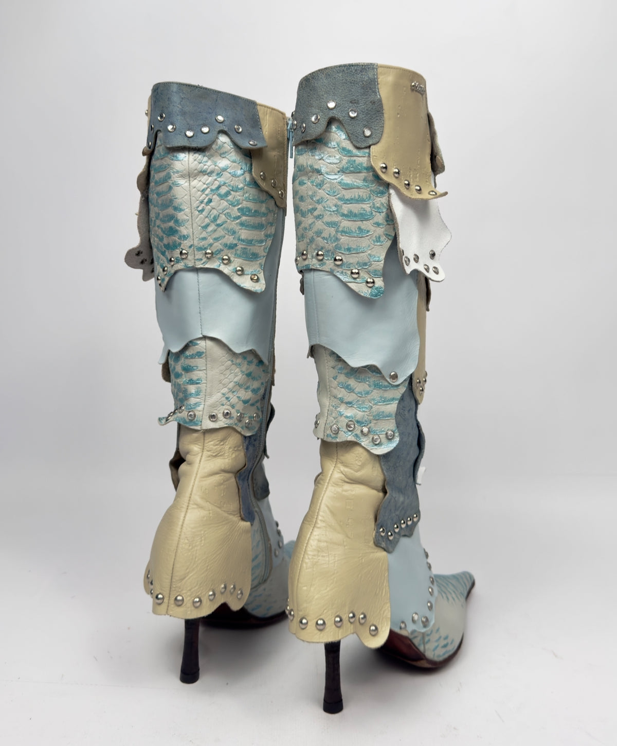 El Dante’s Rare Vintage Exotic Leather Boots — 37