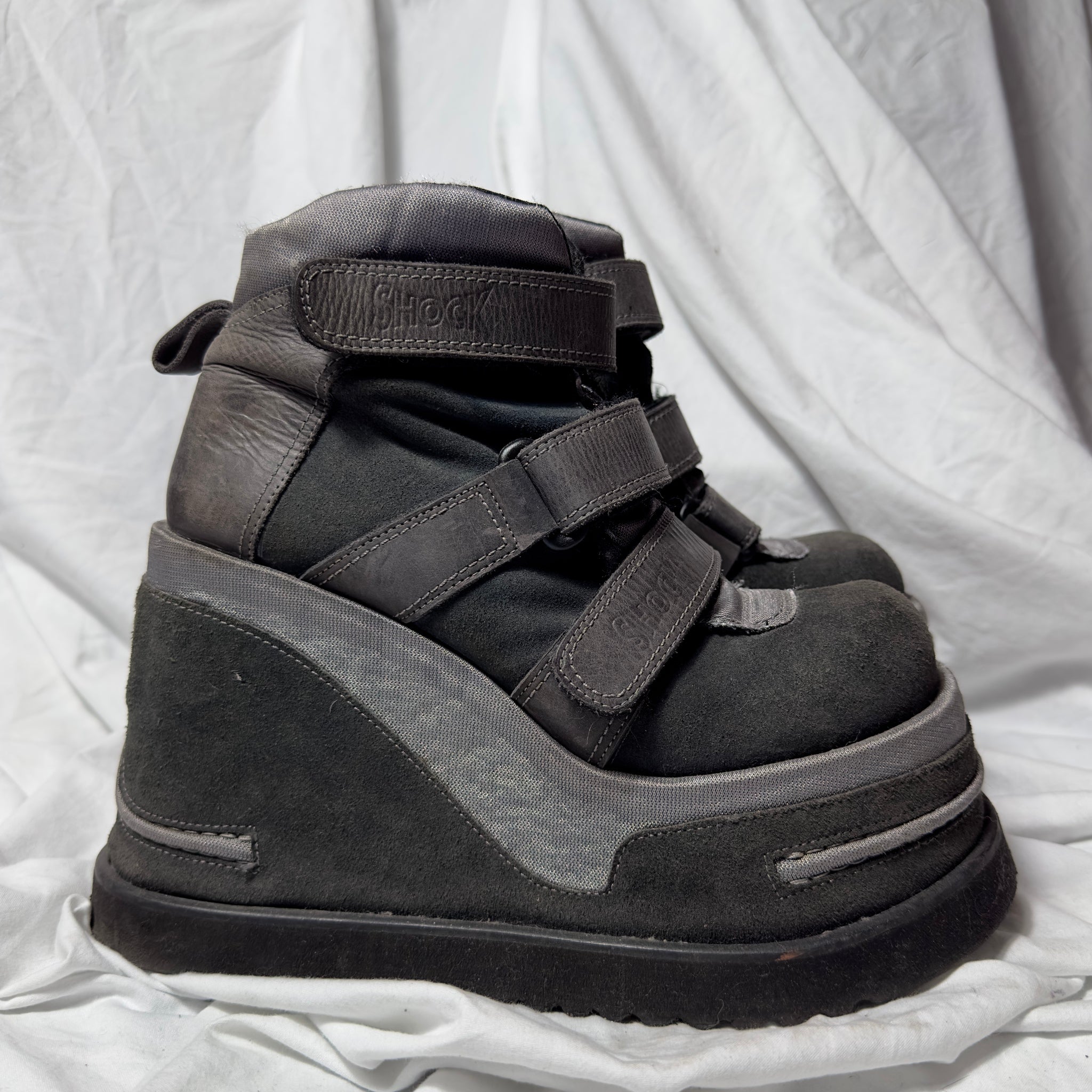Shock Lock Platform Shock Vintage 90s chunky platform boots – darina`s garms