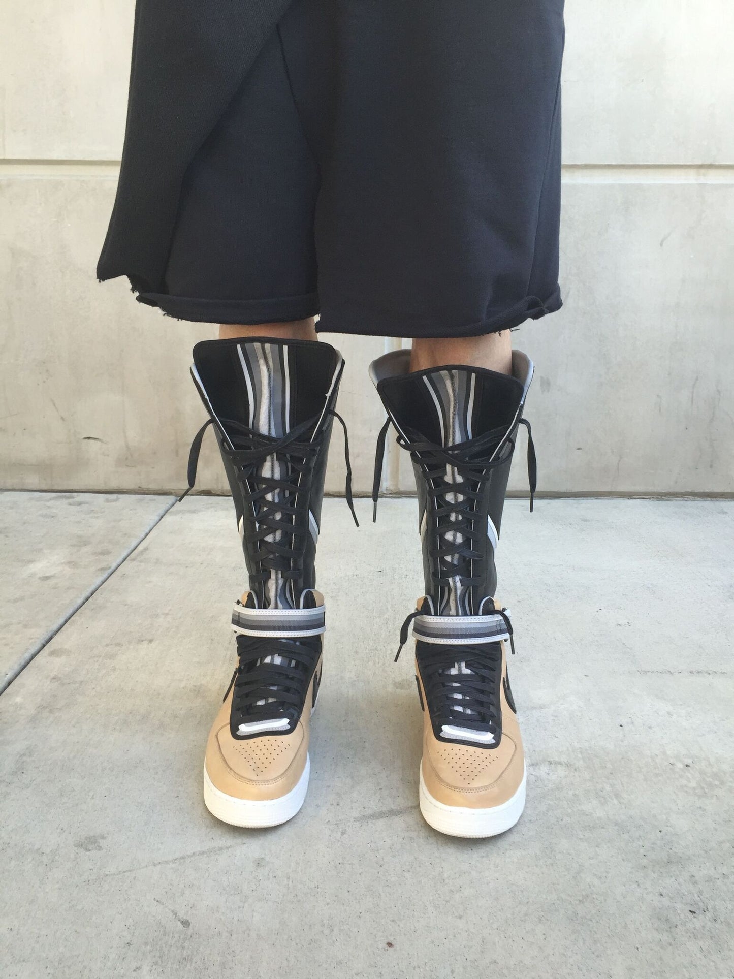 Nike x Ricardo Tisci Knee High Sneaker Lace Up Boots 36.5
