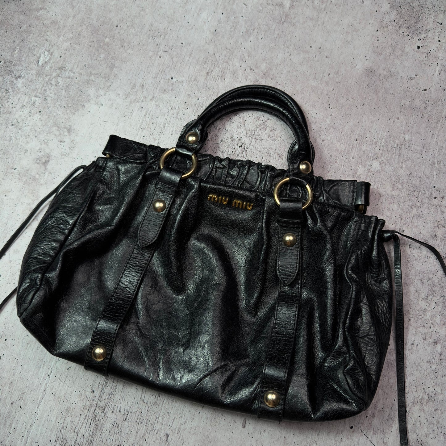 Miu Miu Vintage Leather Bag darina`s garms