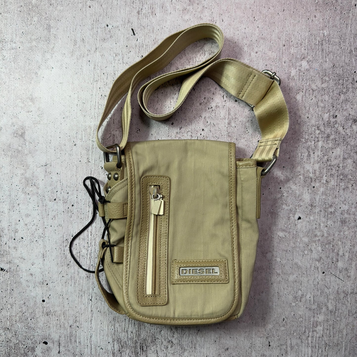 Diesel Vintage Canvas Crossbody Bag