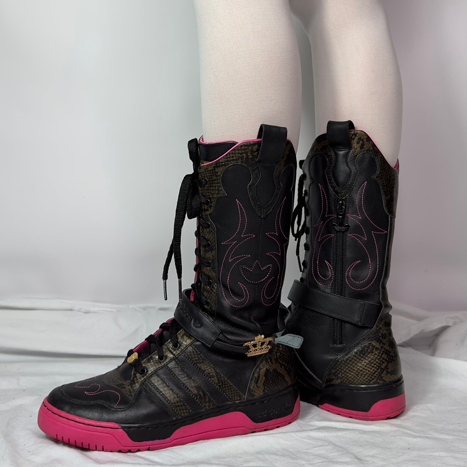 Adidas Missy Elliot Rare Cowboy Boxing Boots - Respect Me 37/38.5 darina`s garms Adidas Missy Elliot Rare Cowboy Boxing Boots - Respect Me 37/38.5 darina`s garms