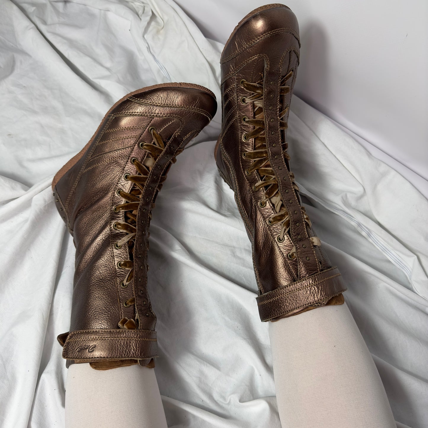 Diesel Vintage Boxing Lace up Boots