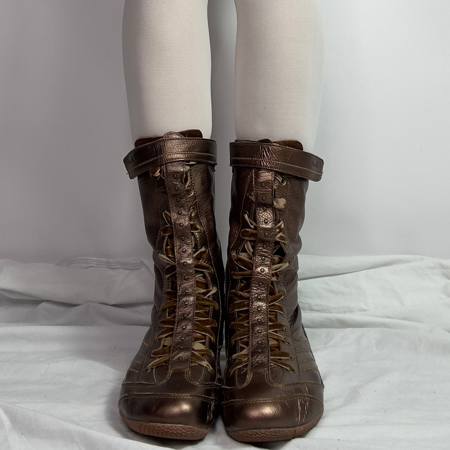 Diesel Vintage Boxing Lace up Boots