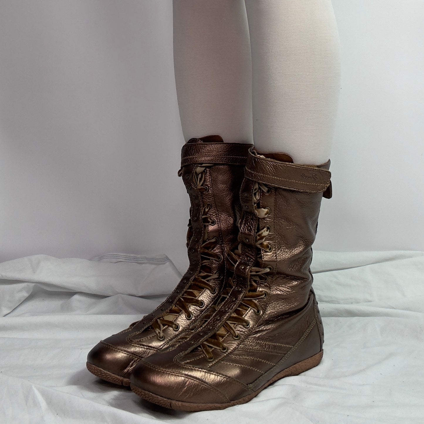 Diesel Vintage Boxing Lace up Boots