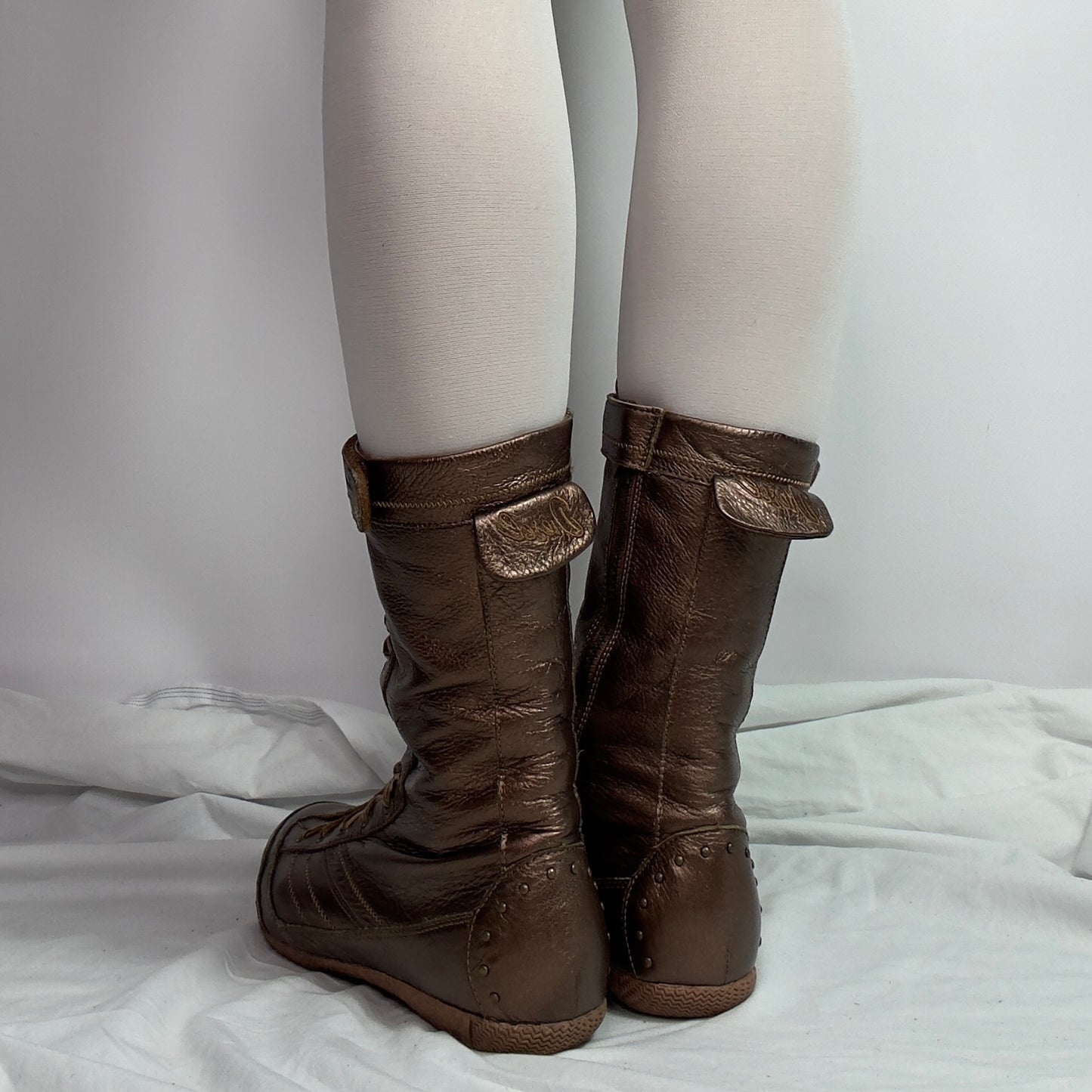 Diesel Vintage Boxing Lace up Boots