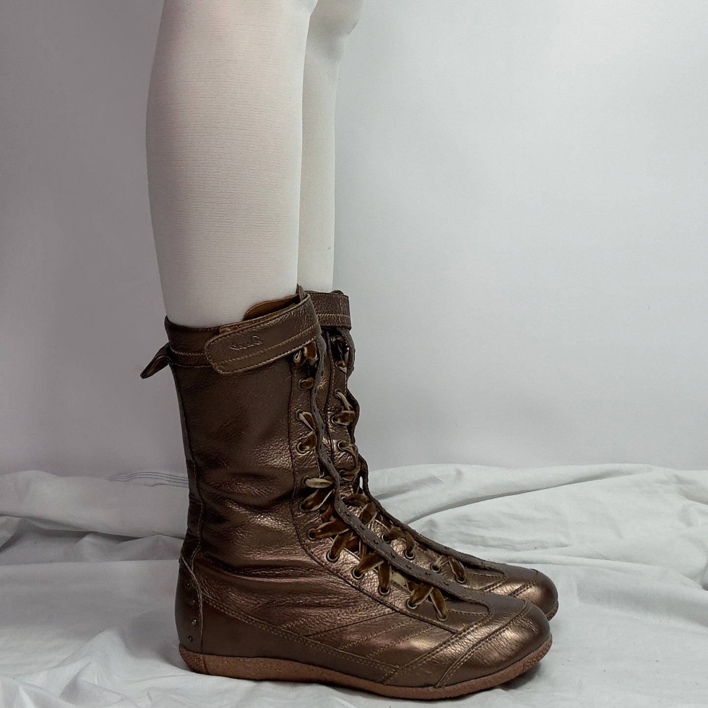 Diesel Vintage Boxing Lace up Boots