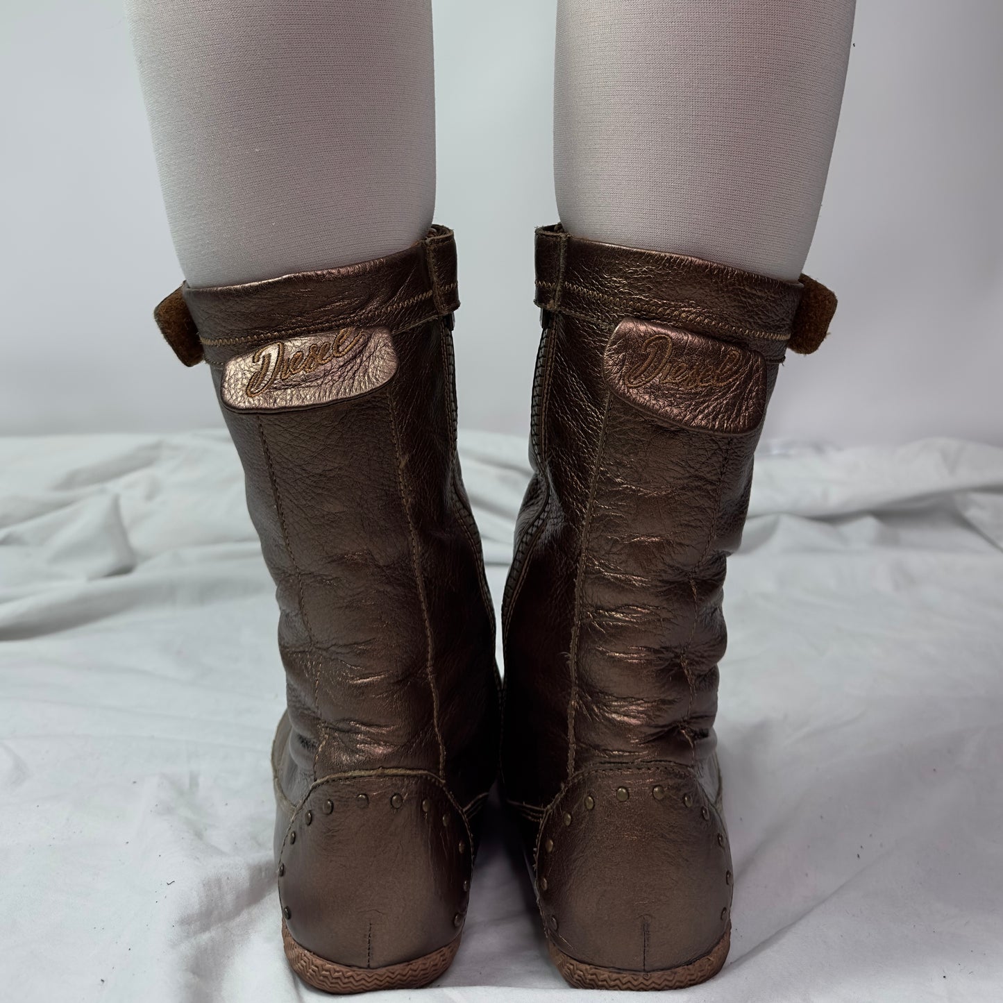 Diesel Vintage Boxing Lace up Boots
