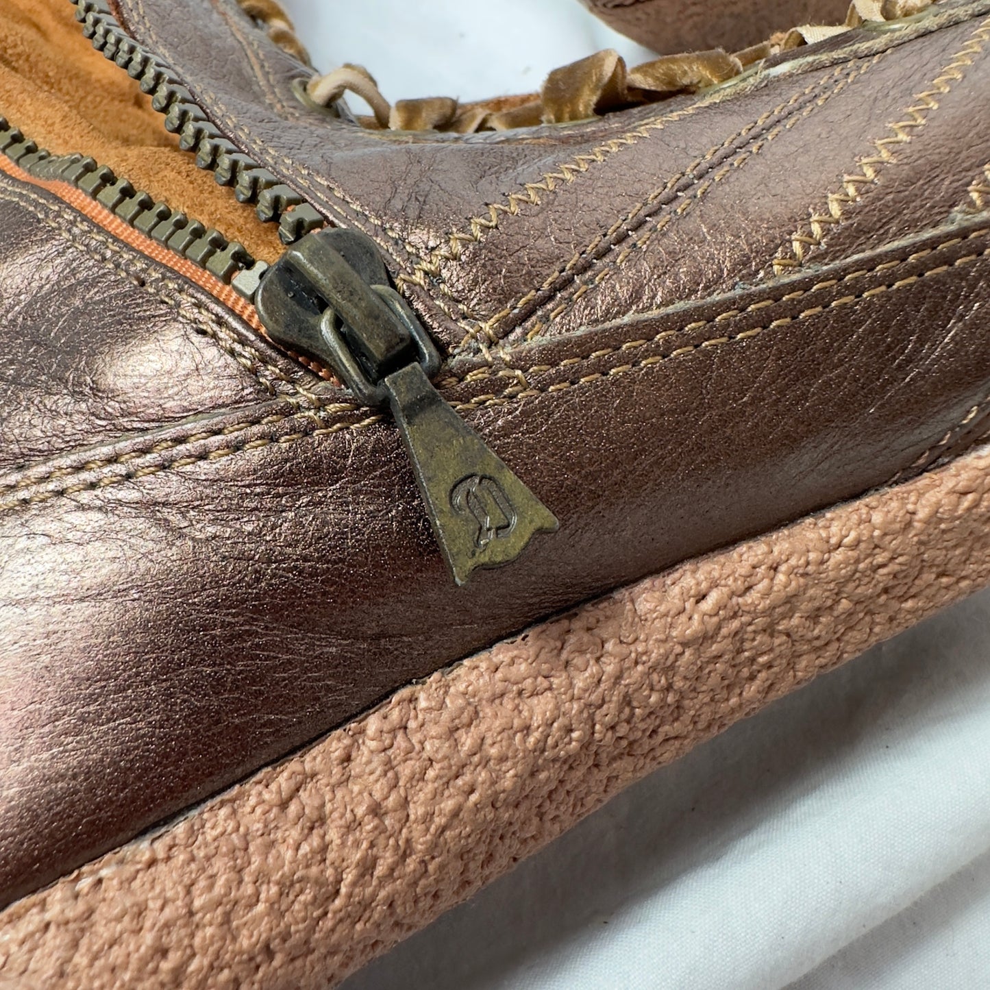 Diesel Vintage Boxing Lace up Boots