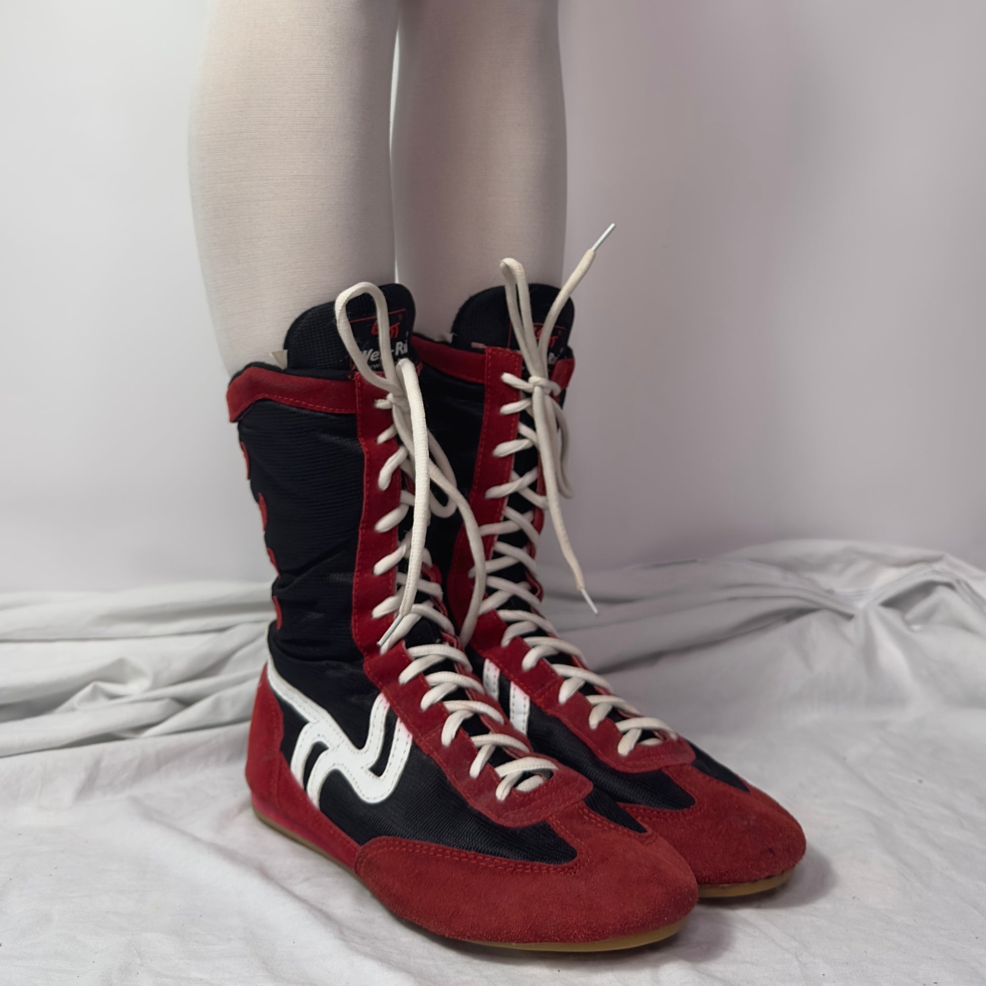 Elite Everlast Boxing Sneakers Womens Vintage Boxing Wrestling Boots