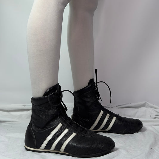 Adidas 2000s Leather Vintage Boxing wrestling Boots 43/44