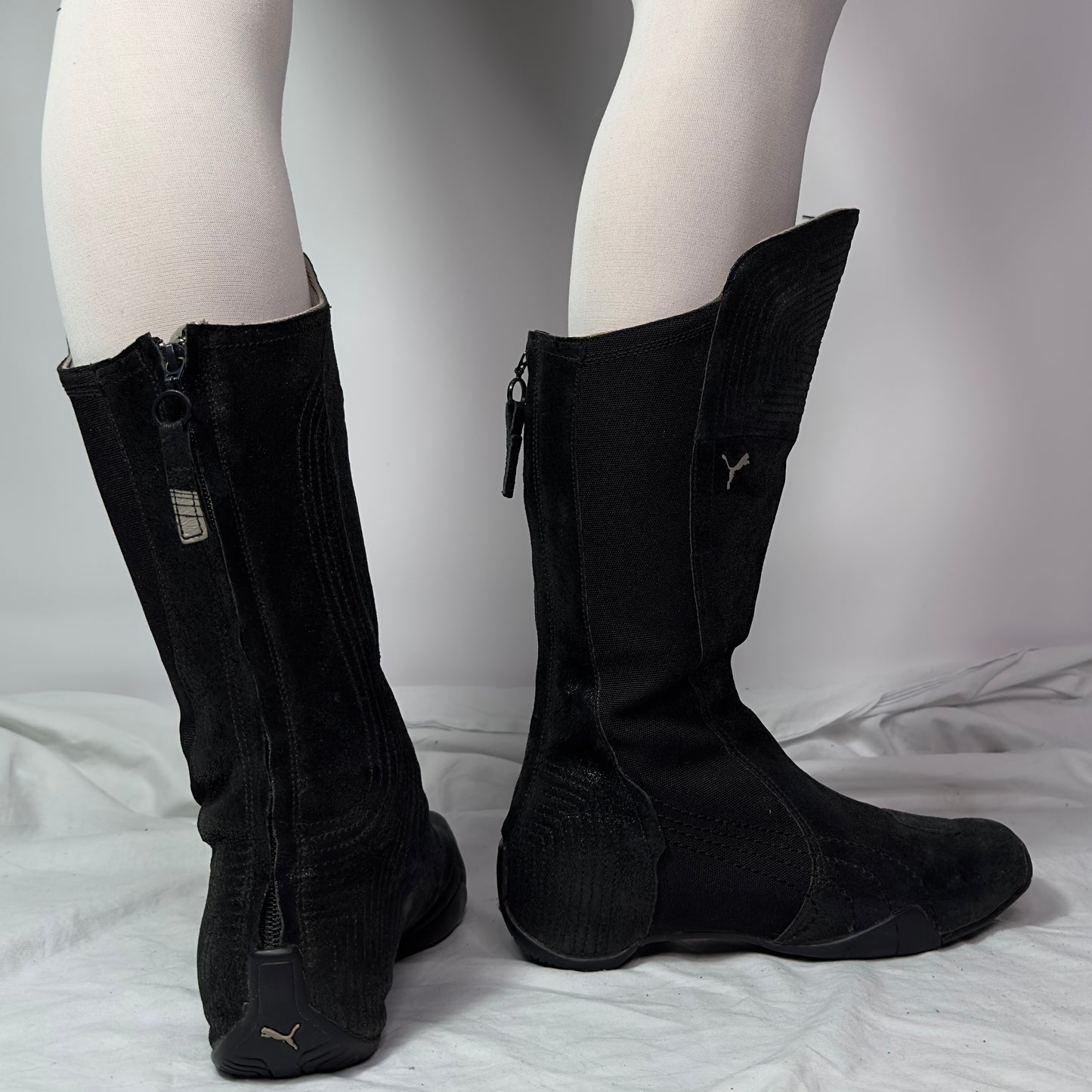 Puma Vintage Moto Biker Boots