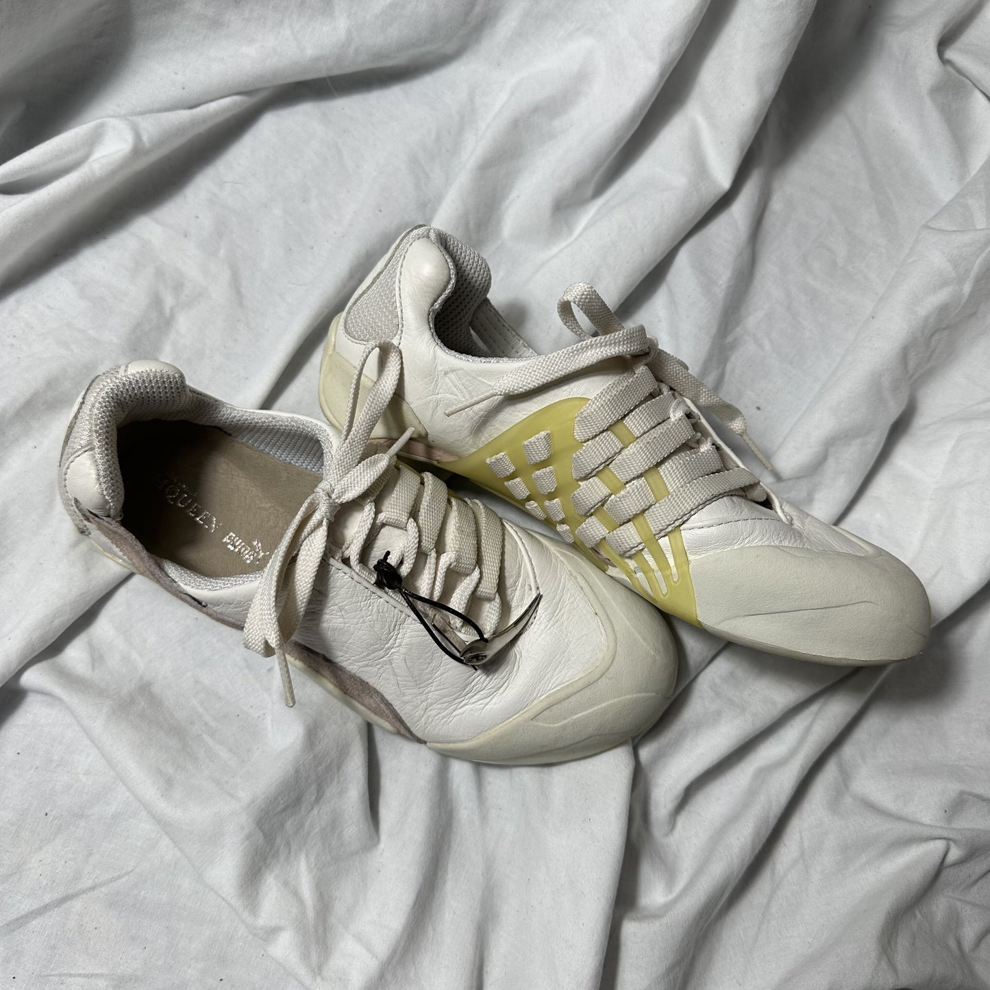 Puma x Alexander Mcqueen anatomical veins trainers