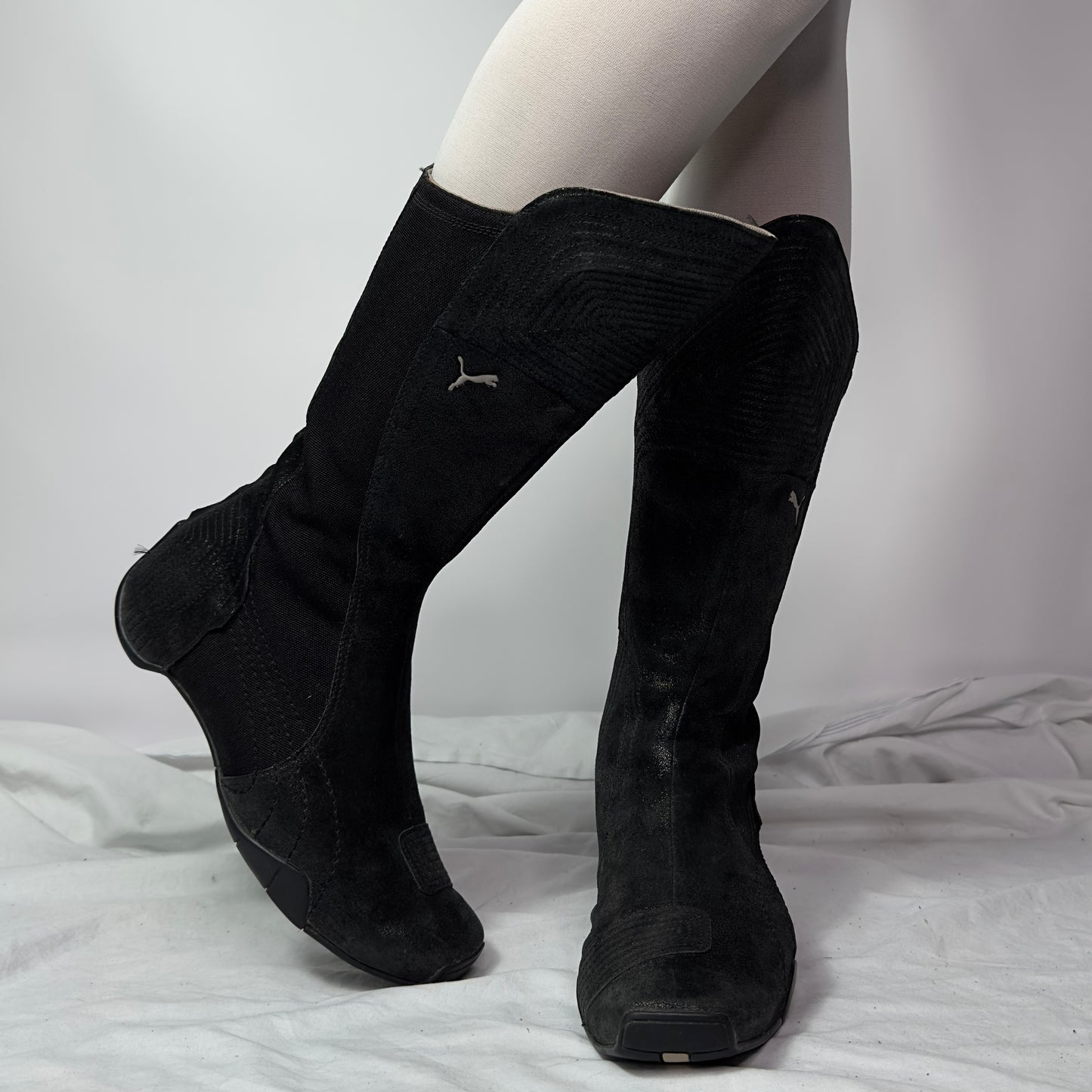 Puma Vintage Moto Biker Boots