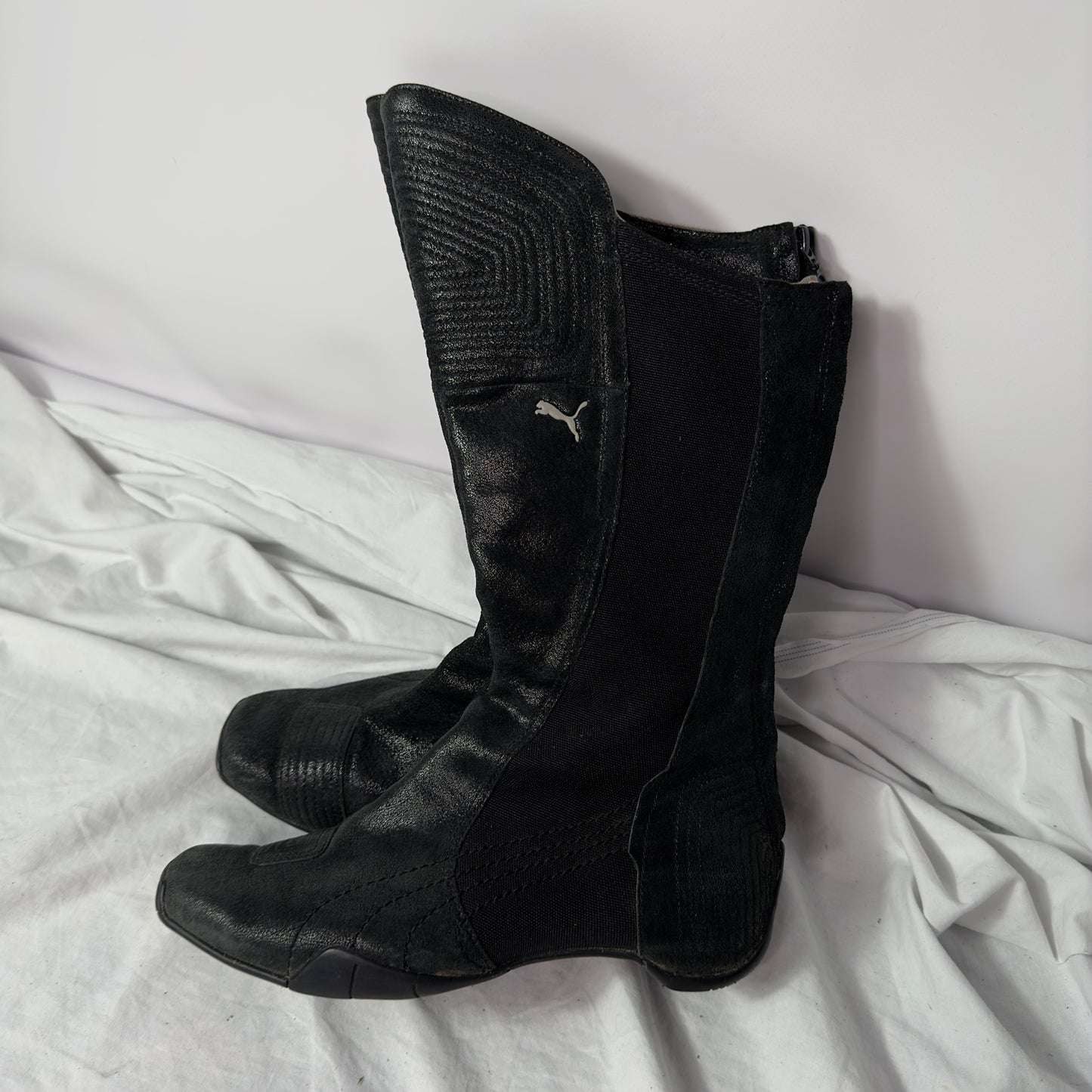 Puma Vintage Moto Biker Boots