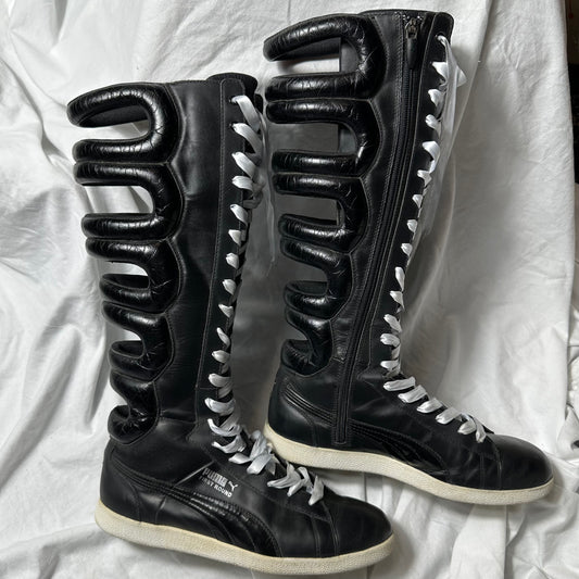 Puma vintage boxing boots with laces